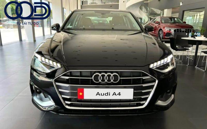 cho thuê xe hạng sang tự lái Audi A4 đen